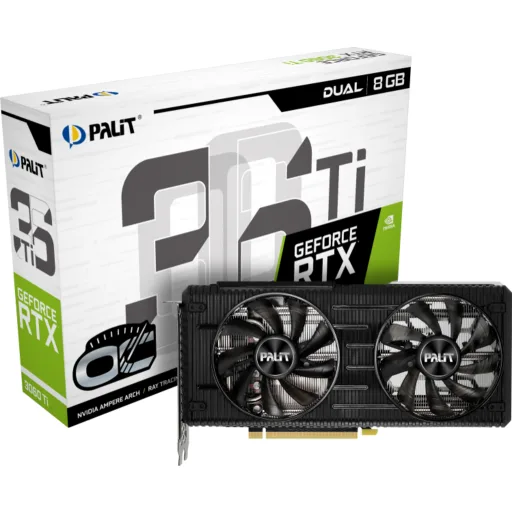Imagen 0 de Palit GeForce RTX 3060 Ti Dual OC [NE6306TS19P2-190AD]