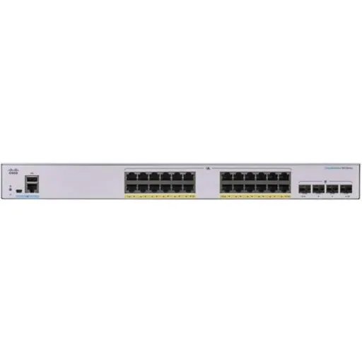 Imagen 1 de Switch Cisco Business 350 de 24 Puertos, Gestionado, PoE+, SFP, 56 Gbps, 195 W