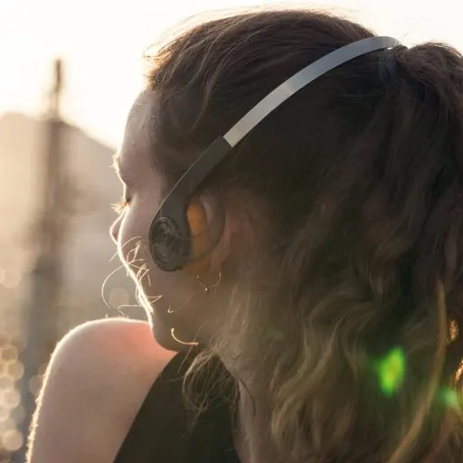 Imagen 3 de Audifono On Ear Rewind Retro Jlab Negro