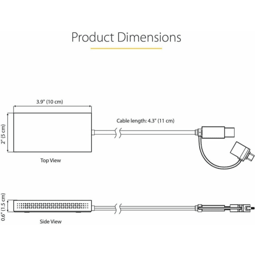 Imagen 4 de USB to Dual HDMI Adapter 4K30Hz + 1080p