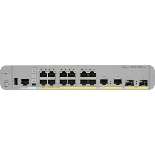 Imagen 1 de Switch Cisco Catalyst 3560CX 8 x 10/100/1000 Ethernet Ports,  PoE 240W IP Base