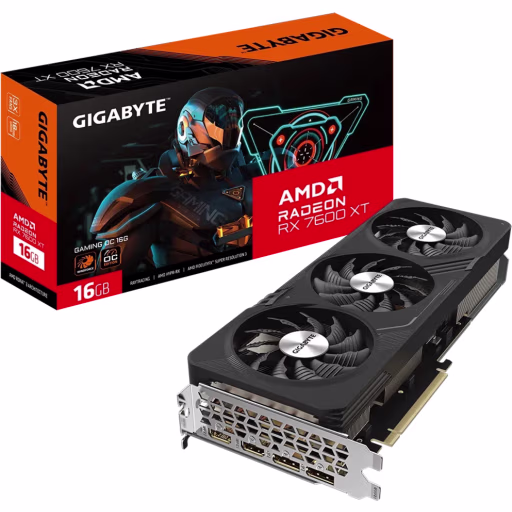 Imagen 0 de Gigabyte Radeon RX 7600 XT GAMING OC 16G [GV-R76XTGAMING OC-16GD]