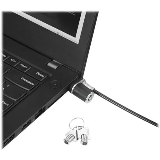 Imagen 3 de Cable de Seguridad Lenovo NanoSaver Essential Acero Cerradura c/llaves 1.5m Negr