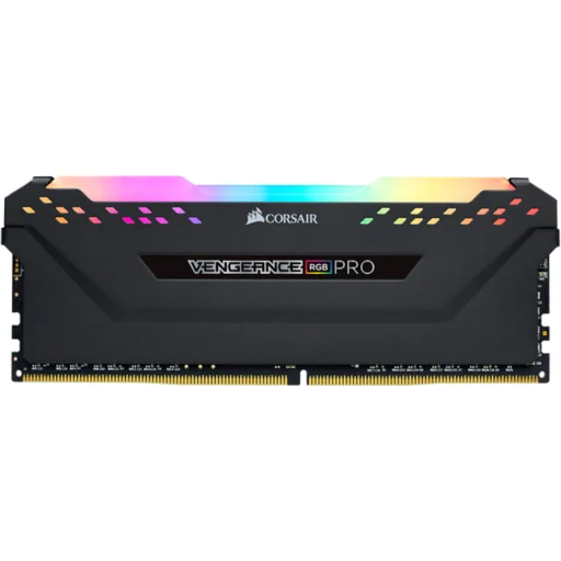 Imagen 2 de Memoria RAM 8GB DDR4 3200MHz DIMM CL16 Non-ECC 1.35V 288p Corsair Vengeance RGB
