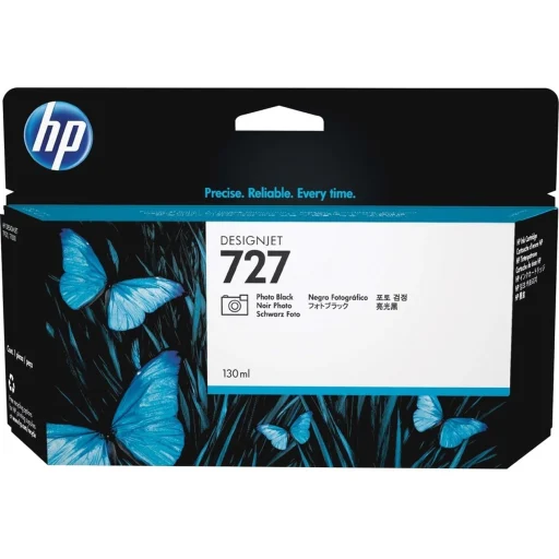 Cartucho de Tinta HP 727 Negro Fotográfico  300ml p/DJ T1530-2530-930-1500 