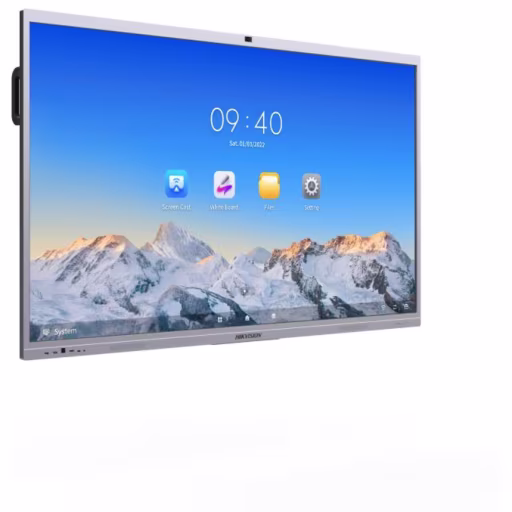 Imagen 2 de Pantalla Interactiva Hikvision DS-D5C86RB/B 4K UHD 86" Táctil Infrarroja Android