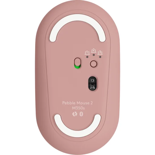 Imagen 3 de Mouse Inalámbrico Logitech Pebble 2 M350S, Óptico 4000DPI 3 Botones Rosado