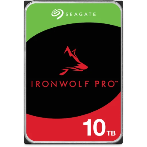 Imagen 0 de Disco Duro Seagate IronWolf Pro 10TB 3.5" 7200RPM SATA III 6Gb/s 256MB p/NAS