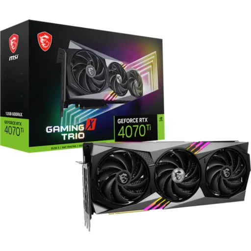 Imagen 0 de MSI GeForce RTX 4070 Ti GAMING X TRIO 12G [RTX 4070 Ti GAMING X TRIO 12G]