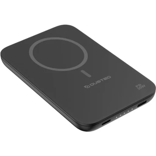 Imagen 3 de Bateria externa inalambrica Magnetica 5000mAh Carga Rapida Dusted negro