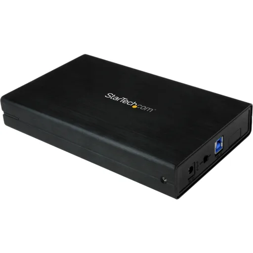 Imagen 2 de Cofre Porta Disco Duro SuperSpeed 3.5" SATA3 USB3.0 con UASP Aluminio Negro