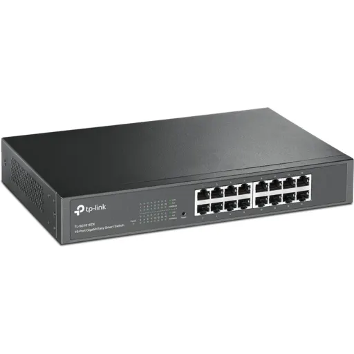 Imagen 1 de Switch TP-Link TL-SG1016DE 16 Puertos Easy-Smart Rack Semi Administrable