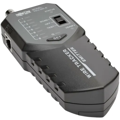 Imagen 0 de Tripp Lite Cable Tester Wire Tracker Tone Generator RJ45 RJ11 BNC w LED - Kit de verificación de red