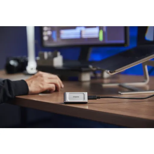 Imagen 6 de Unidad SSD Externo Kingston XS2000, 4TB USB-C 3.2 Gen 2x2 Lec2000MBs Esc2000MBs