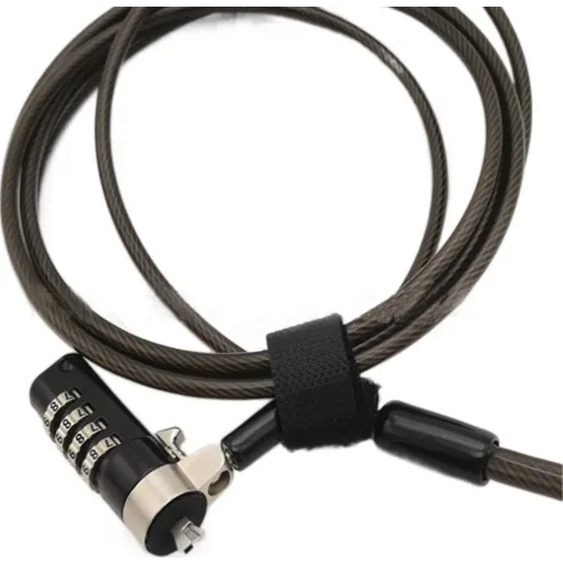 Cable de Seguridad con Contaseña para Notebook Dell Forma de cuña 3x5mm