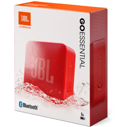Imagen 5 de Parlante Portátil Inalámbrico JBL Go Essential BT 5.2, Carga micro USB Rojo