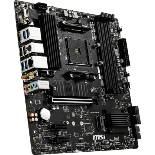 Imagen 3 de Tarjeta Madre MSI B550M PRO-VDH WIFI AMD AM4 4*DDR4 2*M.2 DP HDMI VGA USB3.2