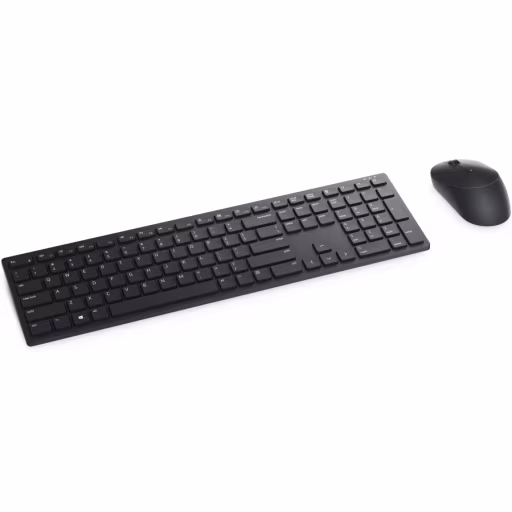Imagen 6 de Kit Teclado Mouse Inalámbrico Dell KM5221W Óptico 1600DPI 3 Botns Español Negro