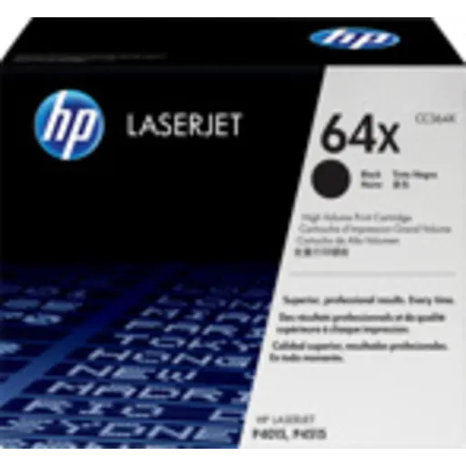 Imagen 2 de Toner HP 64x Negro para Impr LaserJet P4015/P4515, 24.000 Páginas 