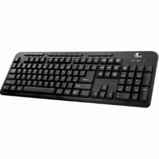 Xtech XTK-130E - Teclado - USB - ingles - negro