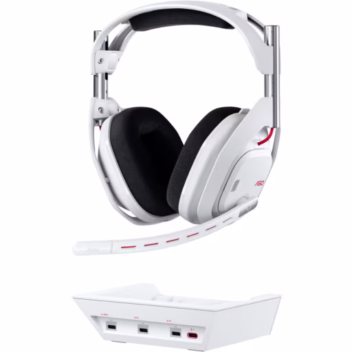 Imagen 6 de Logitech ASTRO Gaming - A50 - Headset - Para Computer / Para Game console - Wireless - Blanco