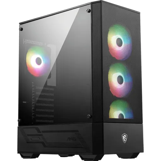 Imagen 0 de Gabinete MSI MAG FORGE 112R ATX/ M-ATX ITX Mid-Tower Cristal Templado Negro