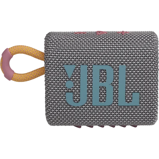Imagen 0 de Parlante JBL Go 3, Batería recargable Bluetooth 5.1 Cable USB-C Gris