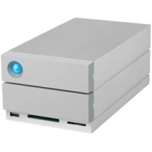 Imagen 0 de LaCie 2big Dock Thunderbolt 3 - Orden unidad de disco duro - 16 TB - 2 compartimentos (SATA-600) - HDD 8 TB x 2 - USB 3.1, Thunderbolt 3 (externo)