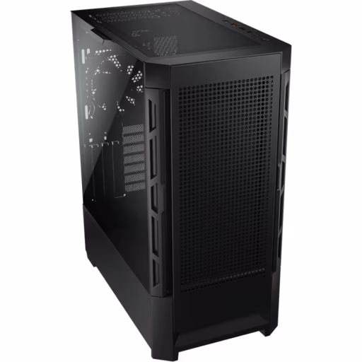 Imagen 2 de Gabinete Gamer Cougar Airface, MidTower Vidrio templado USB2.0 2*USB3.0 ATX Negr