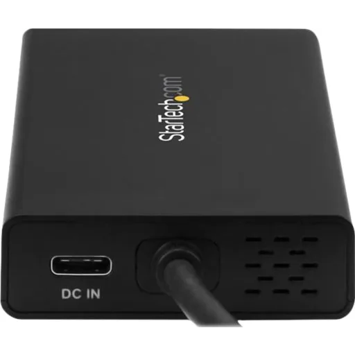 Imagen 4 de Docking Station StarTech USB-C a HDMI 4K LAN 2*USB 3.0 Negro para PC Notebook