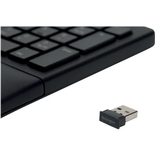 Imagen 3 de Kit Teclado Mouse Inalámbrico Ergonómico Kensington Pro Fit Ergo Bluetooth Negro