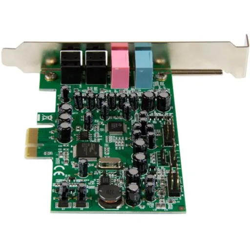 Imagen 2 de Tarjeta de Sonido StarTech PCI Express x1 a  7.1 Channel, Out S/PDIF, in CD/AUX