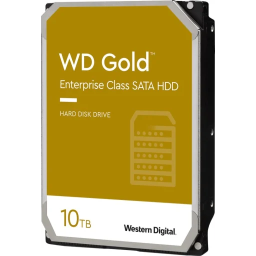 Imagen 0 de Disco Duro Western Digital Gold Ent-Class 10TB 3.5" 7200RPM SATA 6GB/s 256MB NAS