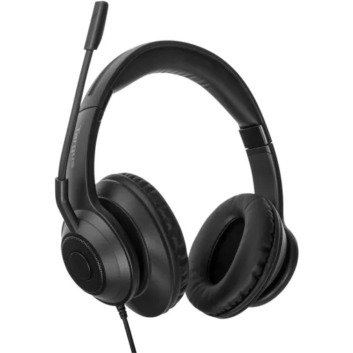 Imagen 3 de Audífonos Alámbricos Targus AEH102TT, Profesional OverEar Stereo c/Mic Negro