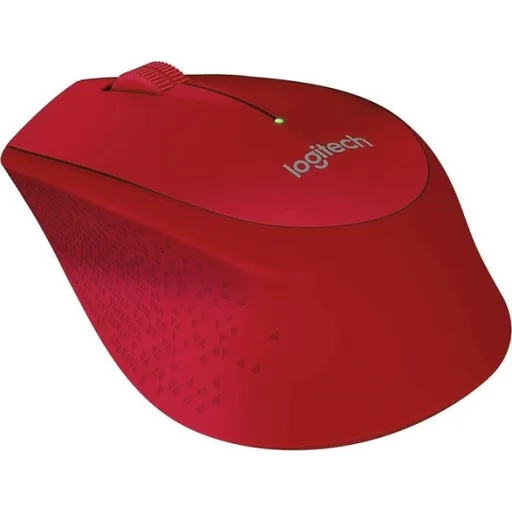 Imagen 1 de Mouse Inalámbrico Logitech M280 Óptico 1000dpi 2.4 Ghz 3 Botones USB Rojo
