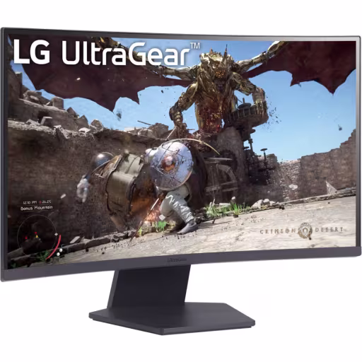 Imagen 1 de Monitor Gamer LG UltraGear 31.5" Curvo QHD 2560*1440 VA HDMI DP 180Hz 5ms GtG