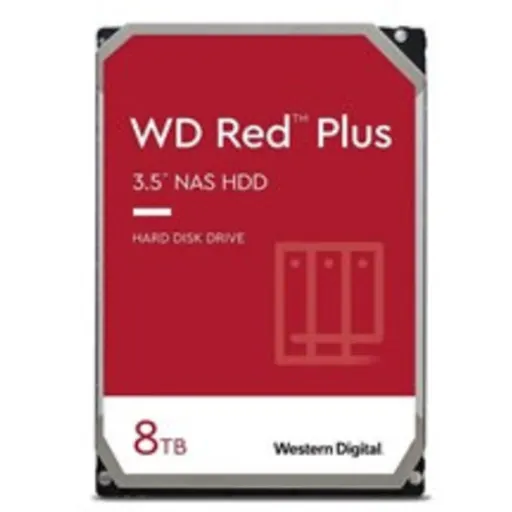 Disco Duro Western Digital Red Plus 8TB 3.5"" 5640RPM SATA III 6GB/s 256MB p/NAS