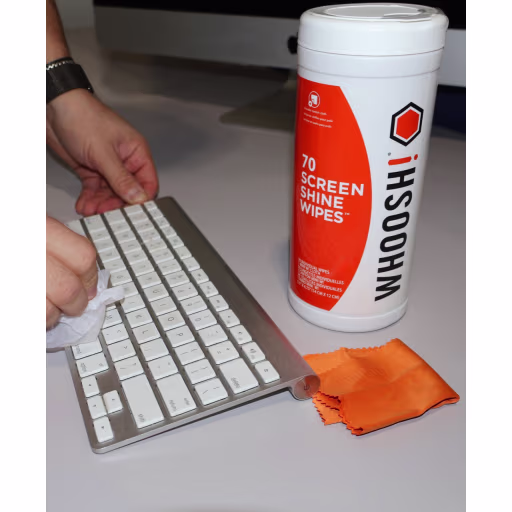 Imagen 1 de Toallitas de Limpieza para Pantallas Whoosh Screen Shine 1FG70WPENFR 70 unidades