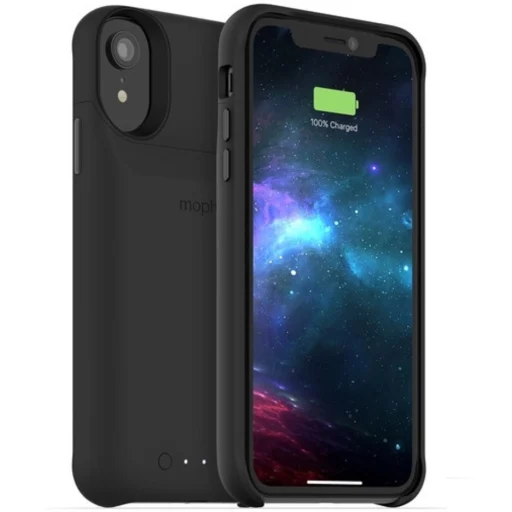 Imagen 0 de mophie Juice Pack access - Caja de batería para teléfono móvil - policarbonato - negro - para Apple iPhone XR