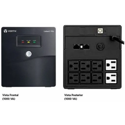 Imagen 3 de UPS Vertiv Liebert PSL 1500VA 900W 230V, 6 Salidas C13, Bateria 2x 12V 9Ah