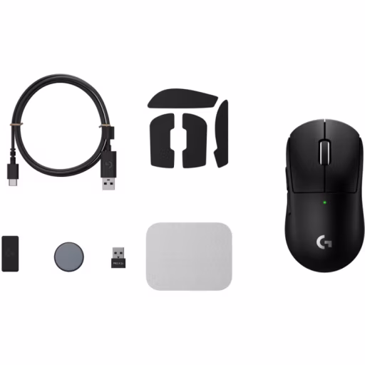 Imagen 7 de Mouse Inalámbrico Gamer Logitech Pro X SuperLigth 2C Sen Hero 2 LIGTHFORCE Negro