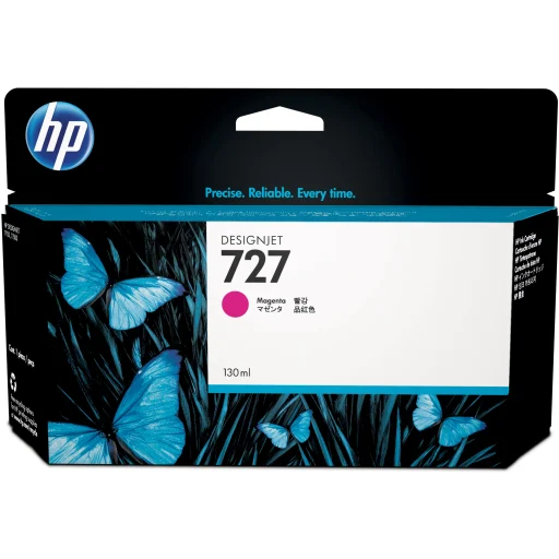 Cartridge de Tinta HP 727 MAGENTA DesignJet T920/930/T1500/T930/T1530 130ml