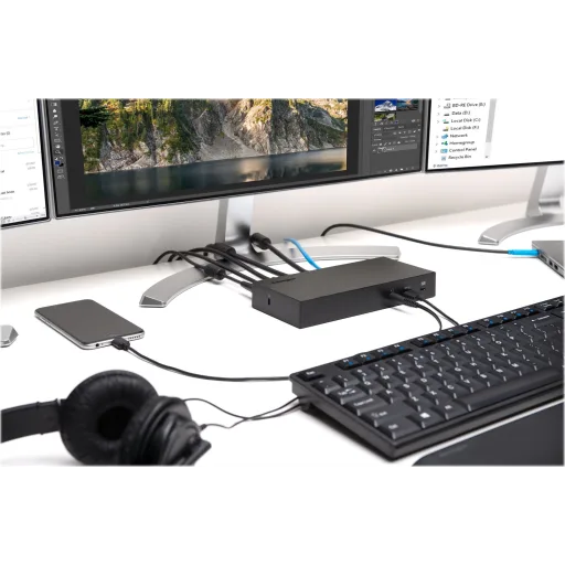 Imagen 6 de Docking Station Universal SD4800P USB-C DisplayPort HDMI RJ-45 USB 60W 