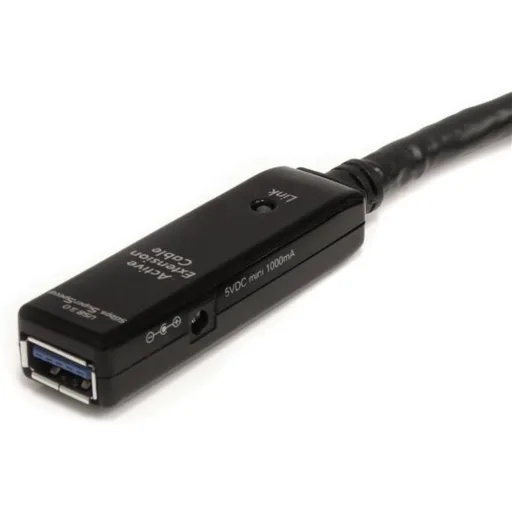 Imagen 1 de Cable Extensión USB 3.0 Tipo-A M/H Longitud 10 metros Negro - StarTech