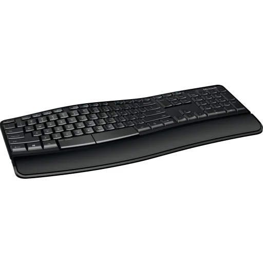 Imagen 0 de Kit Teclado Mouse Inalámbrico Microsoft Sculpt Comfort Optico 1000 DPI USB Negro