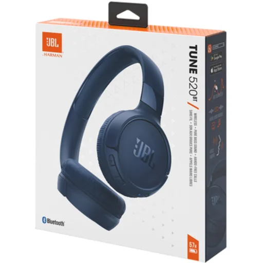 Audifonos Jbl Tune 520 Bt Bluetooth On Ear Color Negro