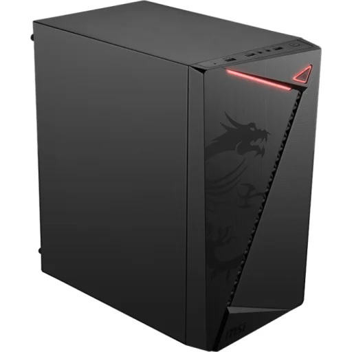 Imagen 1 de Gabinete Gamer MSI MAG SHIELD M301 Ventilador 1*120mm USB 3.2 Gen1 Micro-ATX
