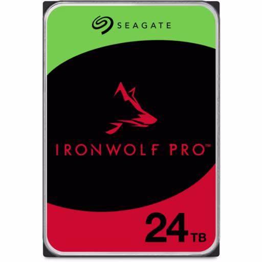 Disco Duro Seagate IronWolf Pro 24TB 3.5"" 7200rpm SATA III 512MB p/NAS