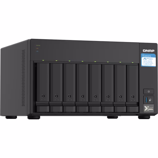 Imagen 1 de Servidor NAS QNAP TS-832PX-4G Apine AL324 RAM4GB Admite 8*SATA 3.5" Torre