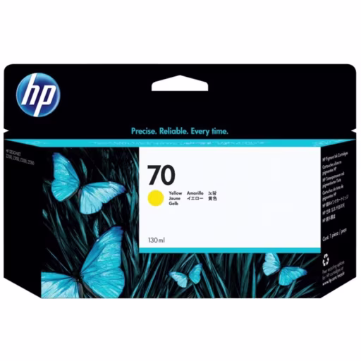 Imagen 0 de HP 70 YELLOW 130 ML INK CARTRIDGE Z 2100 